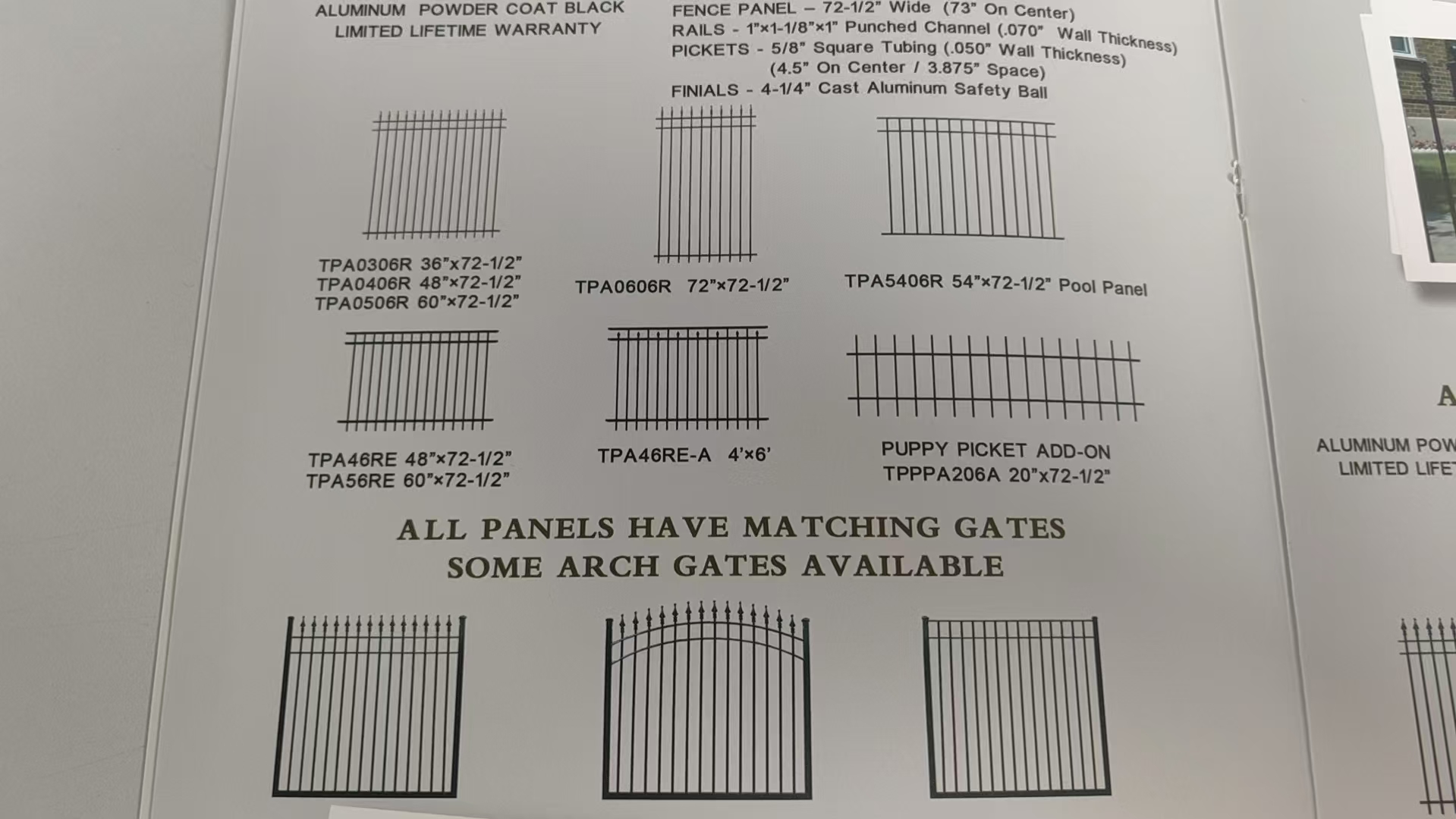 Aluminum Fences